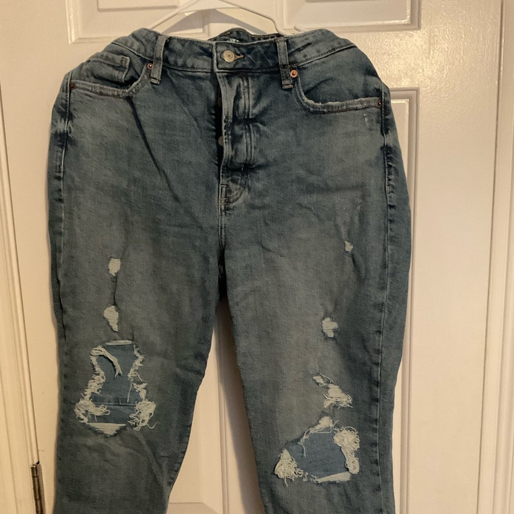 Old Navy High-Rise O. G. Straight Jeans with Secret Slim Pockets Size 14